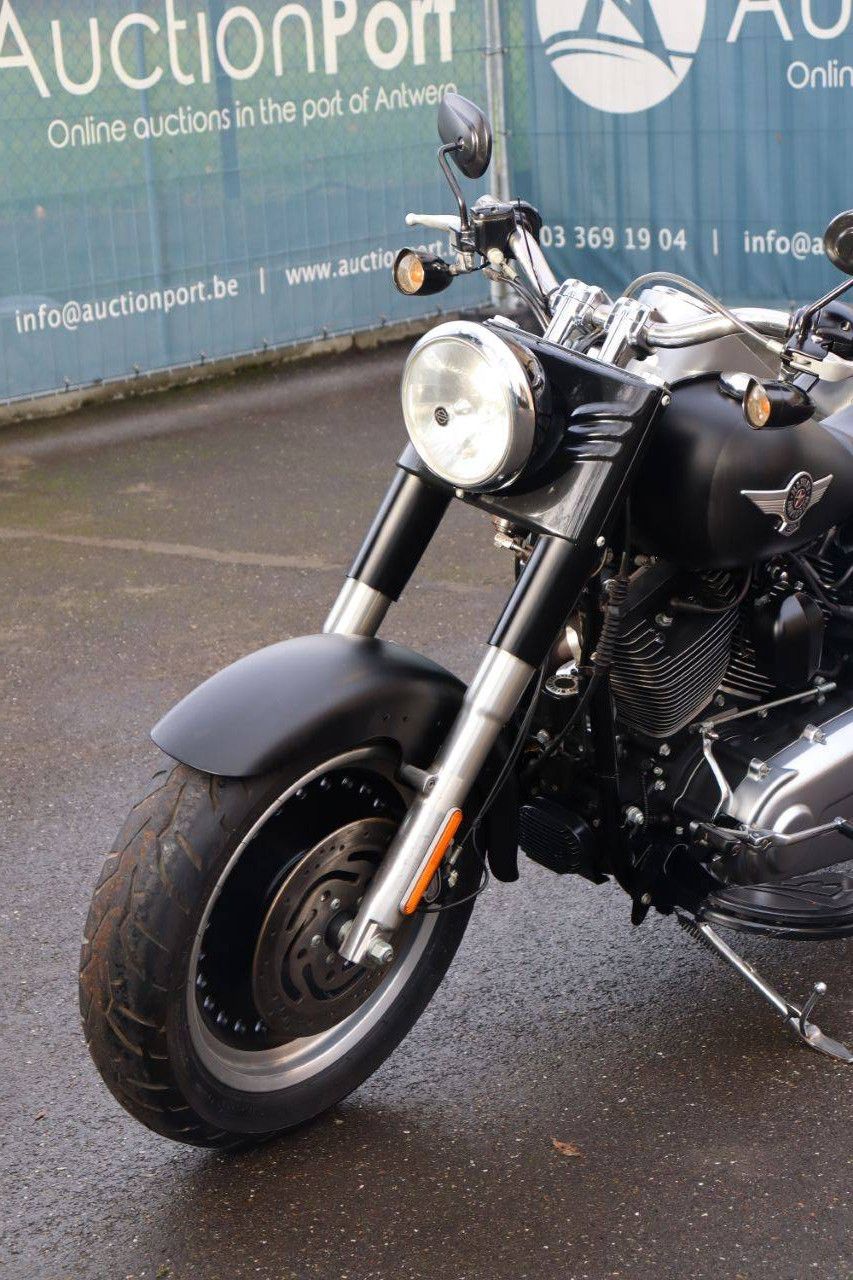 Motorcycle Harley-Davidson Fat Boy Lo Petrol 2011