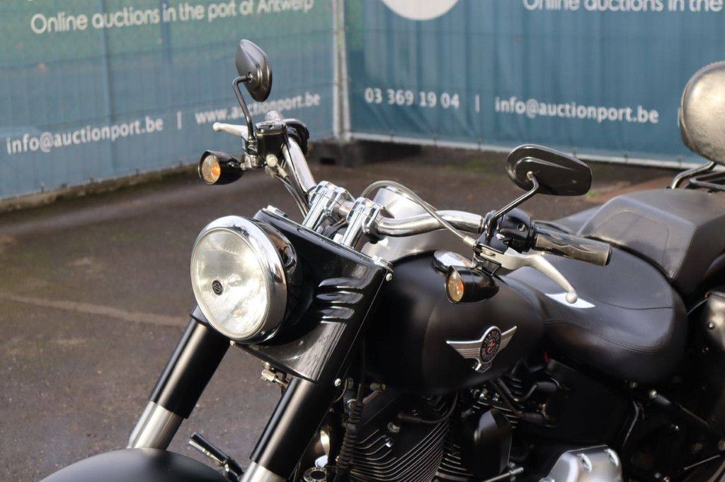 Motorcycle Harley-Davidson Fat Boy Lo Petrol 2011