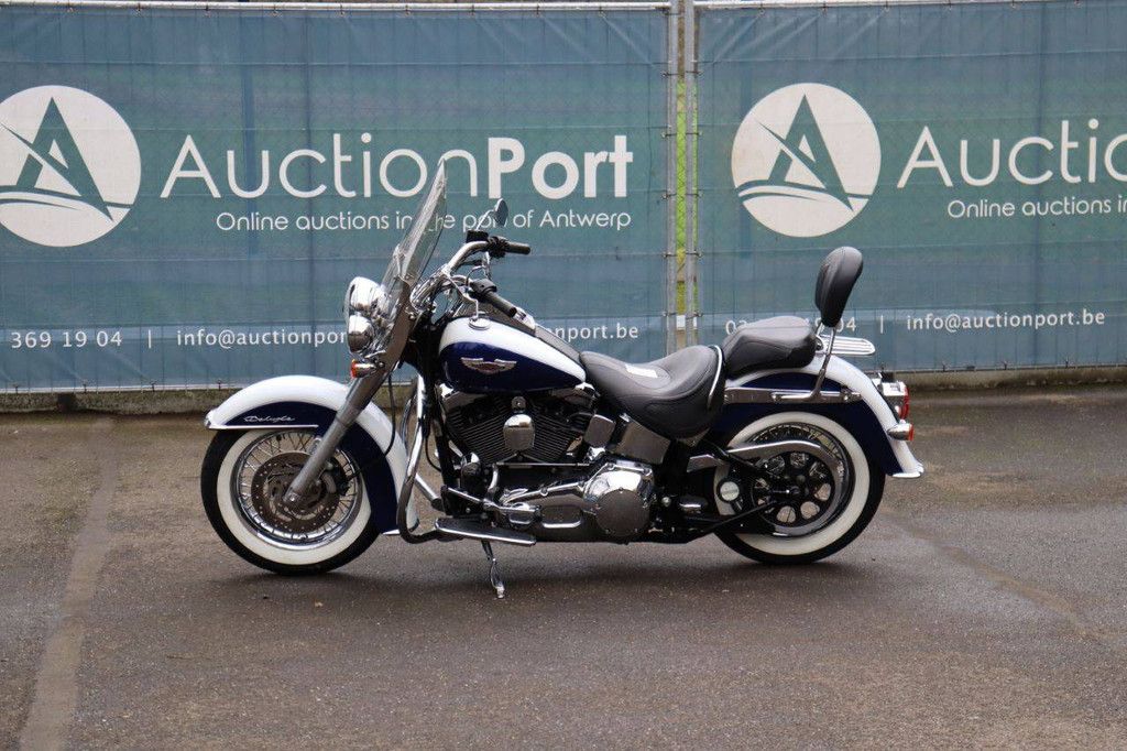 Harley-Davidson Softail Deluxe Petrol Motorcycle 2007