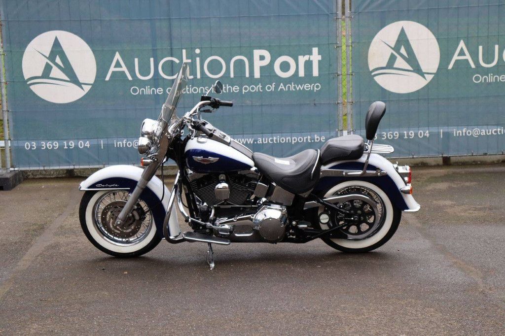 Harley-Davidson Softail Deluxe Petrol Motorcycle 2007