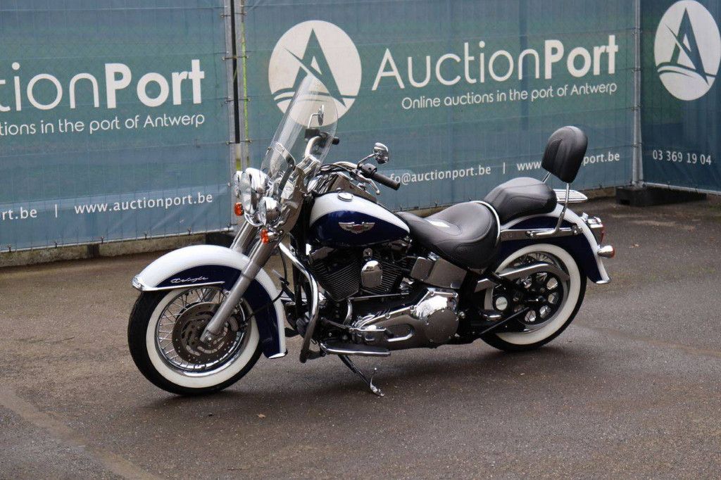 Harley-Davidson Softail Deluxe Petrol Motorcycle 2007
