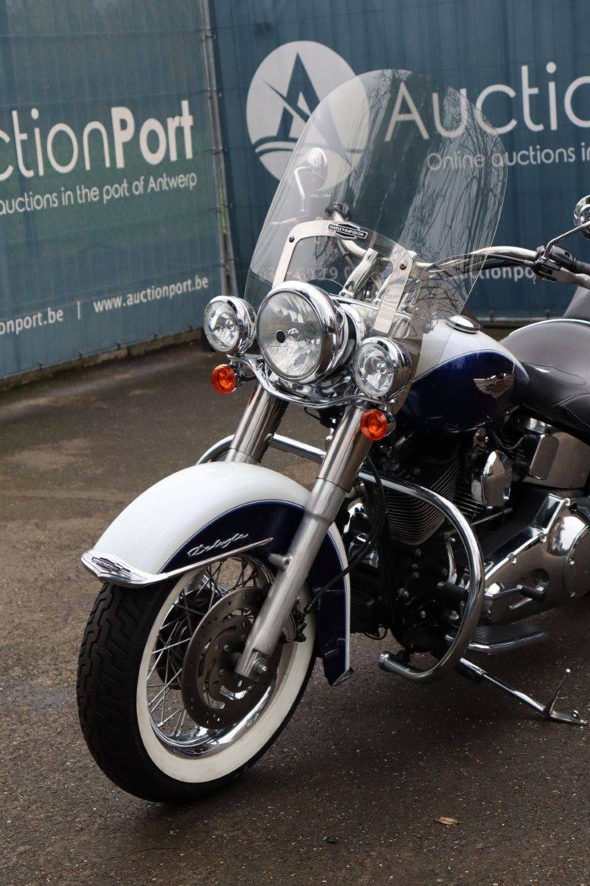 Harley-Davidson Softail Deluxe Petrol Motorcycle 2007