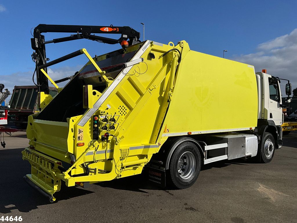 DAF FA CF 340 Euro 6 NTM 15m³ + PM 4 Tonmeter laadkraan