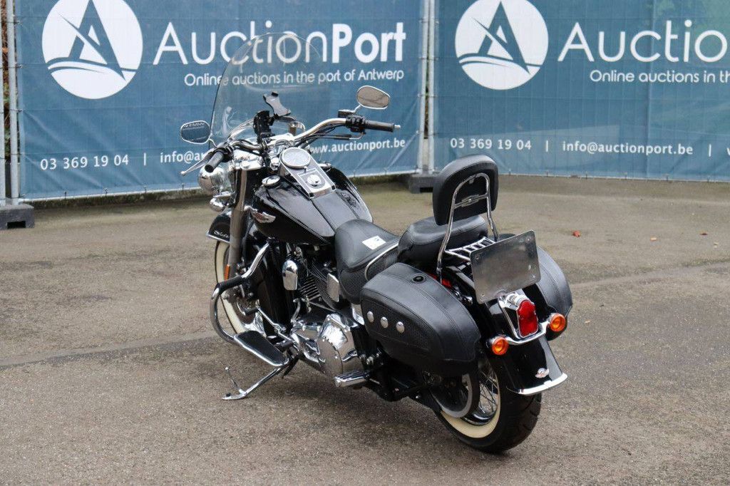 Harley-Davidson Softail Deluxe Petrol Motorcycle 2006