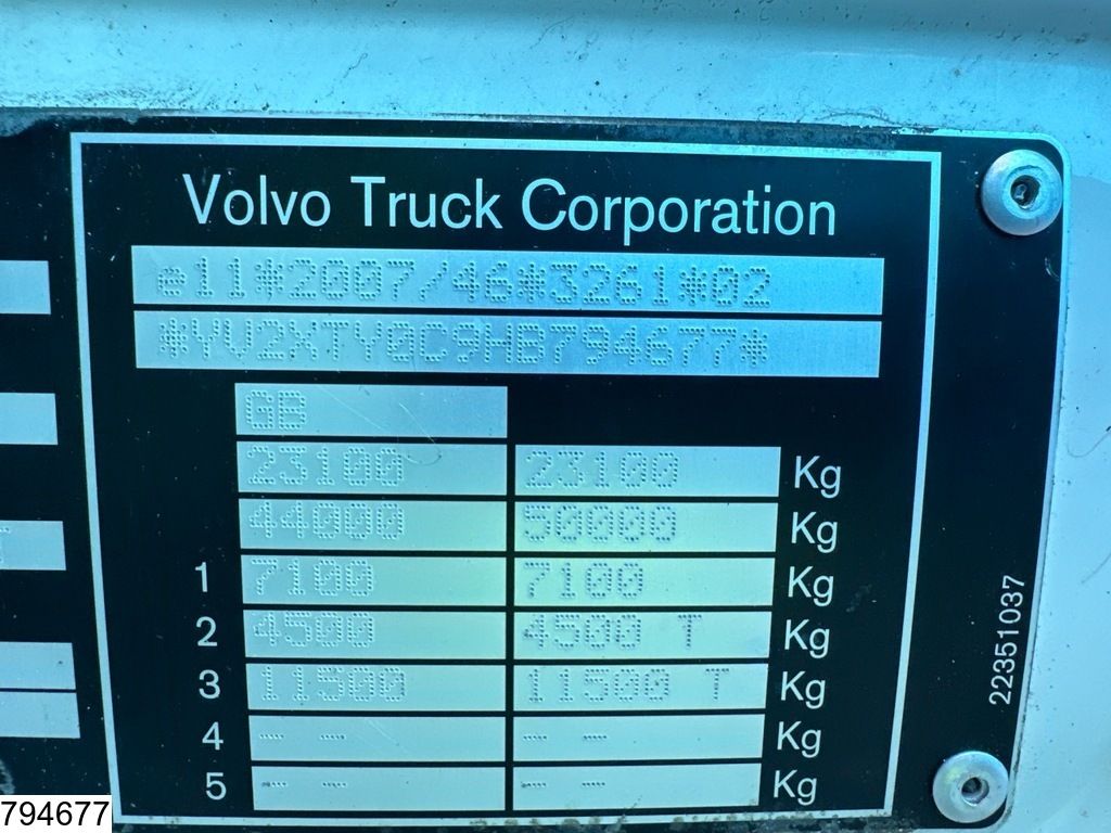 Volvo FM 460 6x2, EURO 6, PTO, RHD