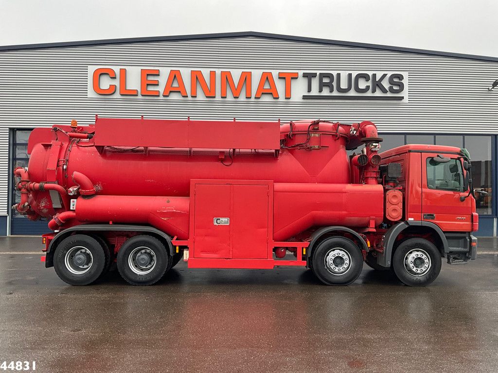 Mercedes-Benz Actros 4141 8x4 RVS Naaktgeboren drogestoffen Just 99.291 km!