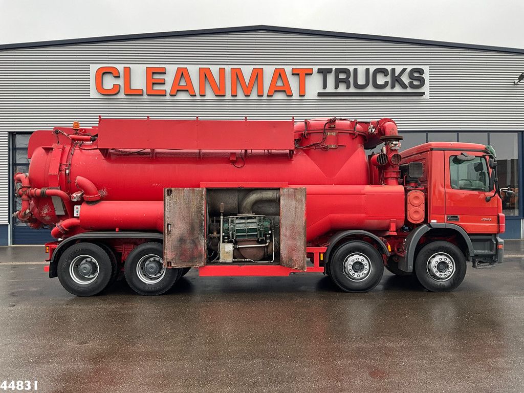 Mercedes-Benz Actros 4141 8x4 RVS Naaktgeboren drogestoffen Just 99.291 km!