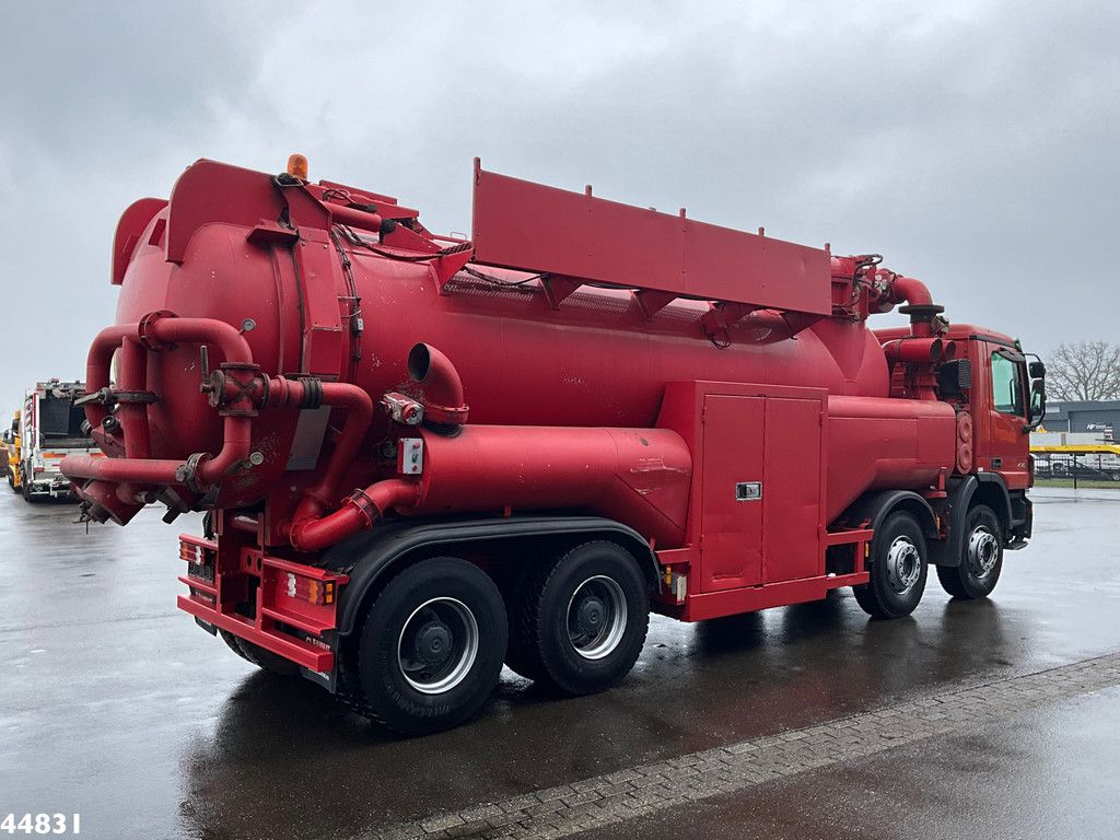 Mercedes-Benz Actros 4141 8x4 RVS Naaktgeboren drogestoffen Just 99.291 km!