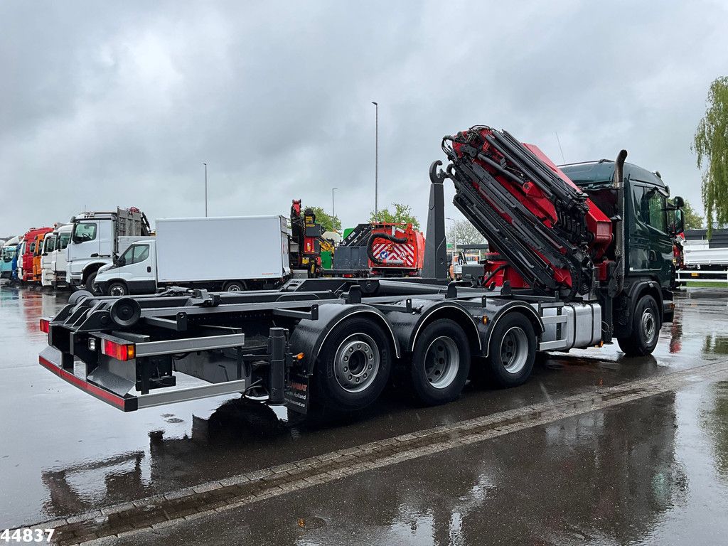 Scania G480 8x4 HMF 60 Tonmeter laadkraan + Fly-jib