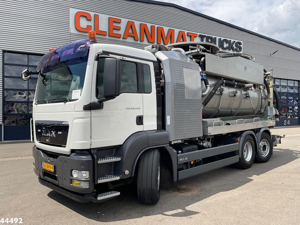 Man TGS 28.440 FFG Flensburger 12,5m³ Saug/Spul combi Waterrecycling