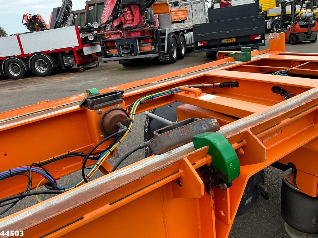 Noyens 2-assige containeraanhangwagen