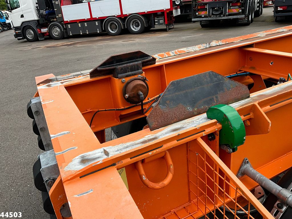 Noyens 2-assige containeraanhangwagen