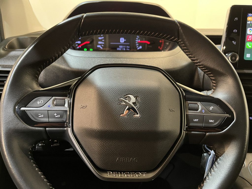 Peugeot Partner 1.5 BlueHDI Grip Long / Euro 6 / Servicebus / Sortimo Inrichting / Airco / Cruise Control / PDC / CarPlay / Trekhaak / 3-Zits / 92.100 KM !!