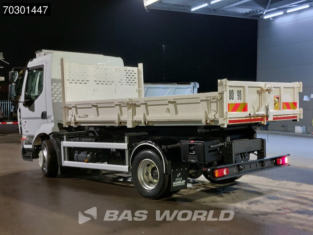 Renault Midlum 220 4X2 3-way tipper Manual Steel suspension Telma Retarder Euro 5