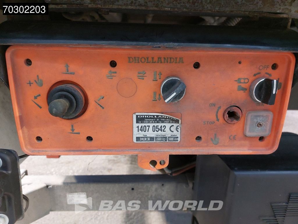 DAF CF 250 4X2 19tonner Automatic 2000kg Ladebordwand Airco Euro 6