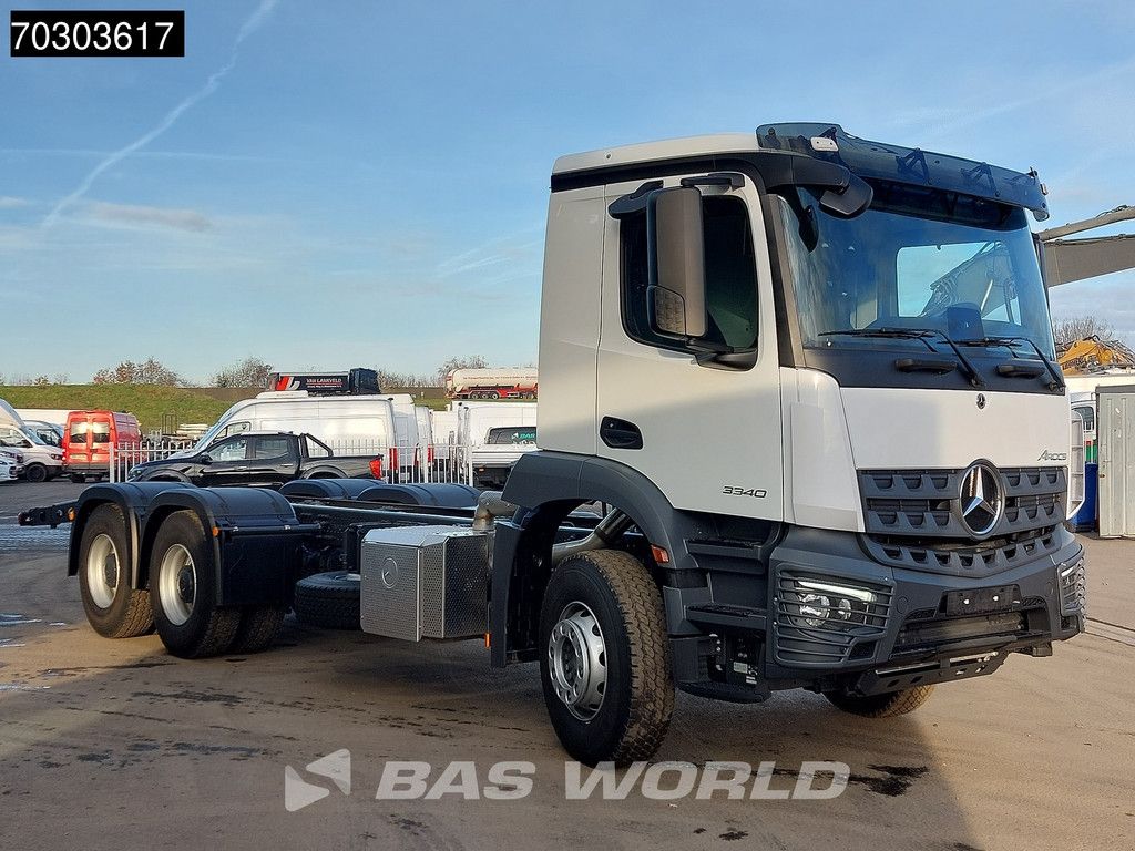 Mercedes Arocs 3340 6X4 NEW EURO 5 Chassis Steel Suspension Big-Axle Automatic