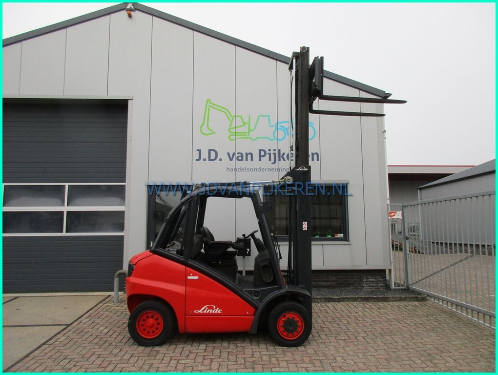 Linde H40D 4t diesel duplex3.7m+freelift+sideshift