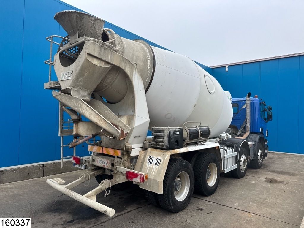 Scania P 420 EURO 5, Retarder, 9m3, Steel suspension