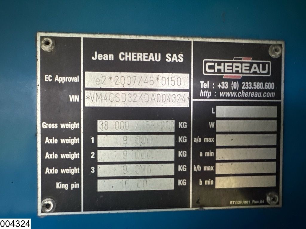 Chereau Koel vries Carrier Vector 1550