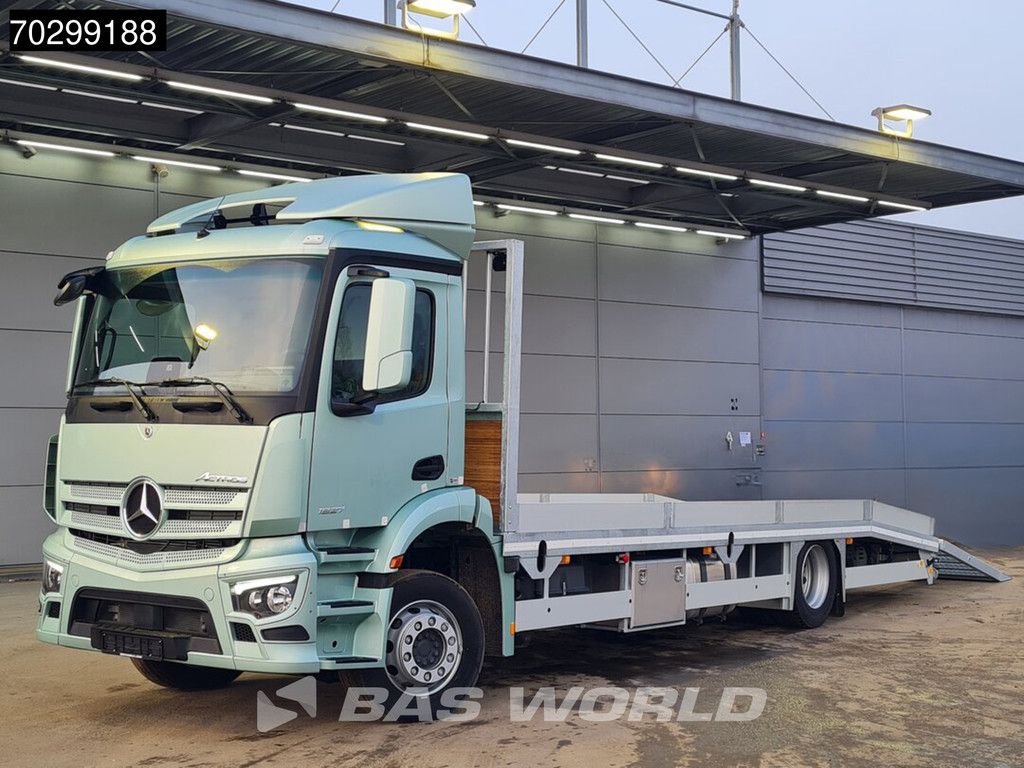 Mercedes Actros 1827 4X2 NEW! 18tons Machine transporter Oprijwagen Hydraulic ramps Air suspension