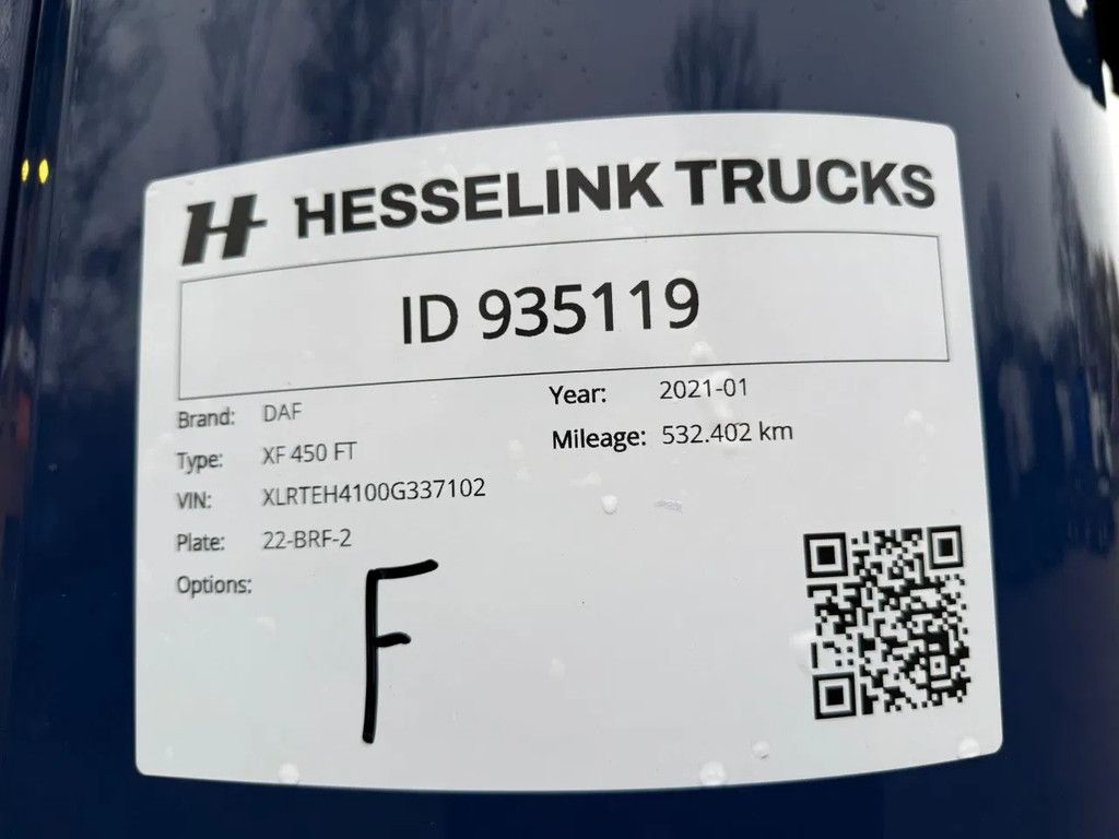 DAF XF 450 SSC Super Space LED Standairco Leer NL Truck APK 01-2026