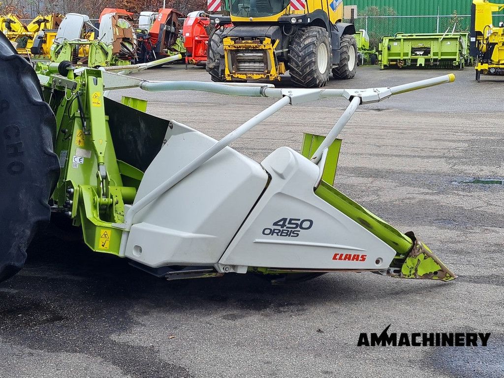 Claas Orbis 450 rotary corn header