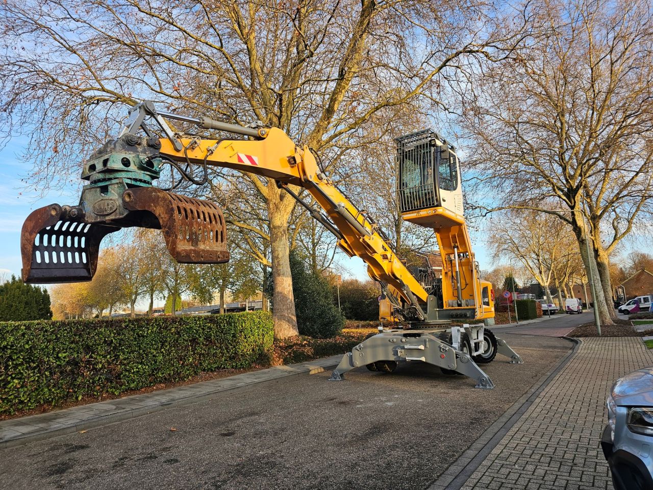Liebherr LH 22M Met Dehaco Sorteerklem