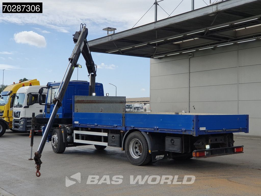 Iveco Eurocargo 180E250 4X2 18tonner MKG-HLK66 Crane Kran Manual Euro 5