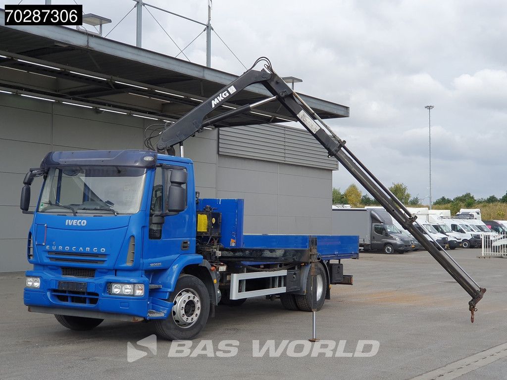 Iveco Eurocargo 180E250 4X2 18tonner MKG-HLK66 Crane Kran Manual Euro 5