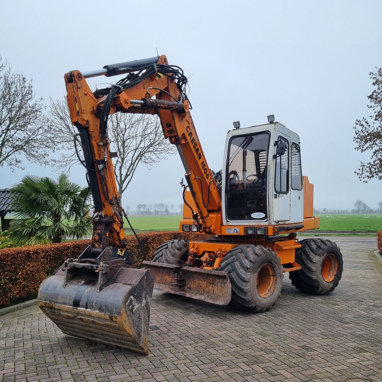 Caesar 1506 mobiele kraan/graafmachine