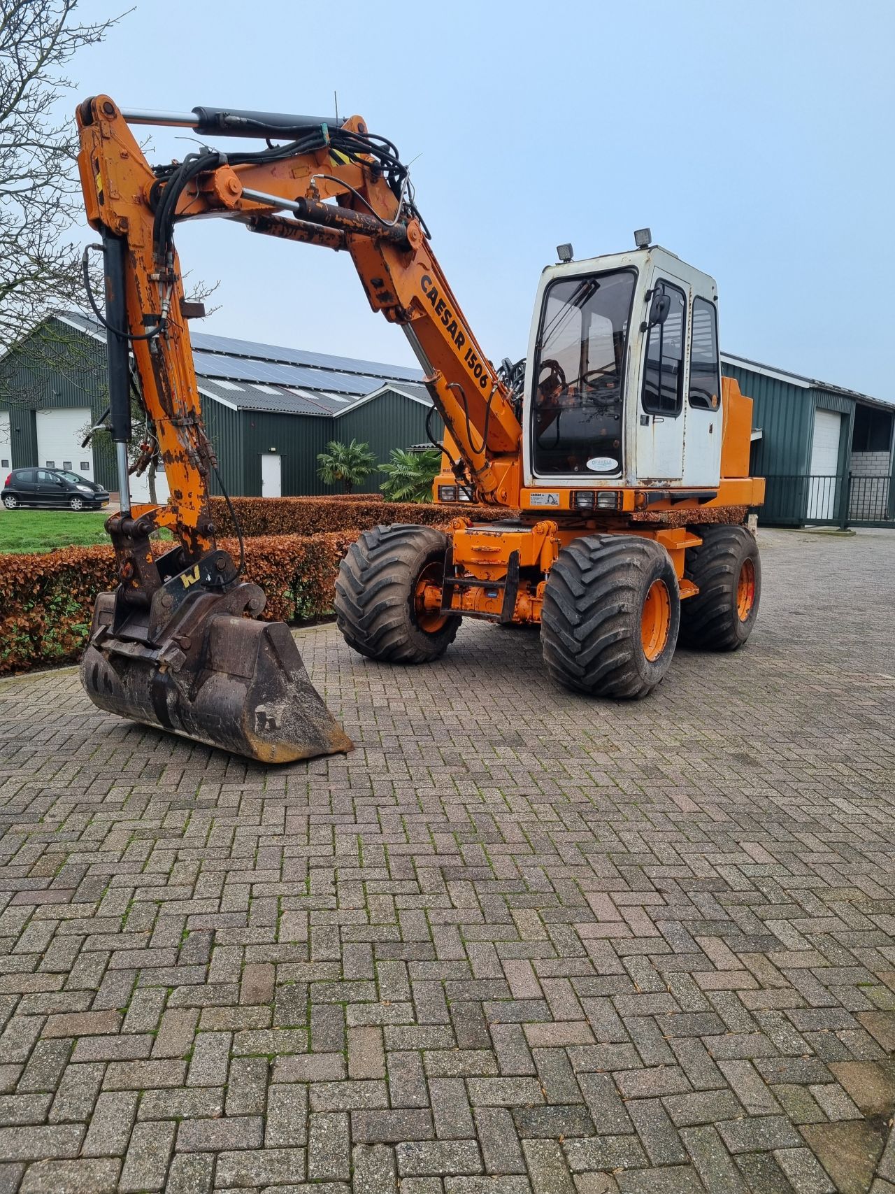 Caesar 1506 mobiele kraan/graafmachine