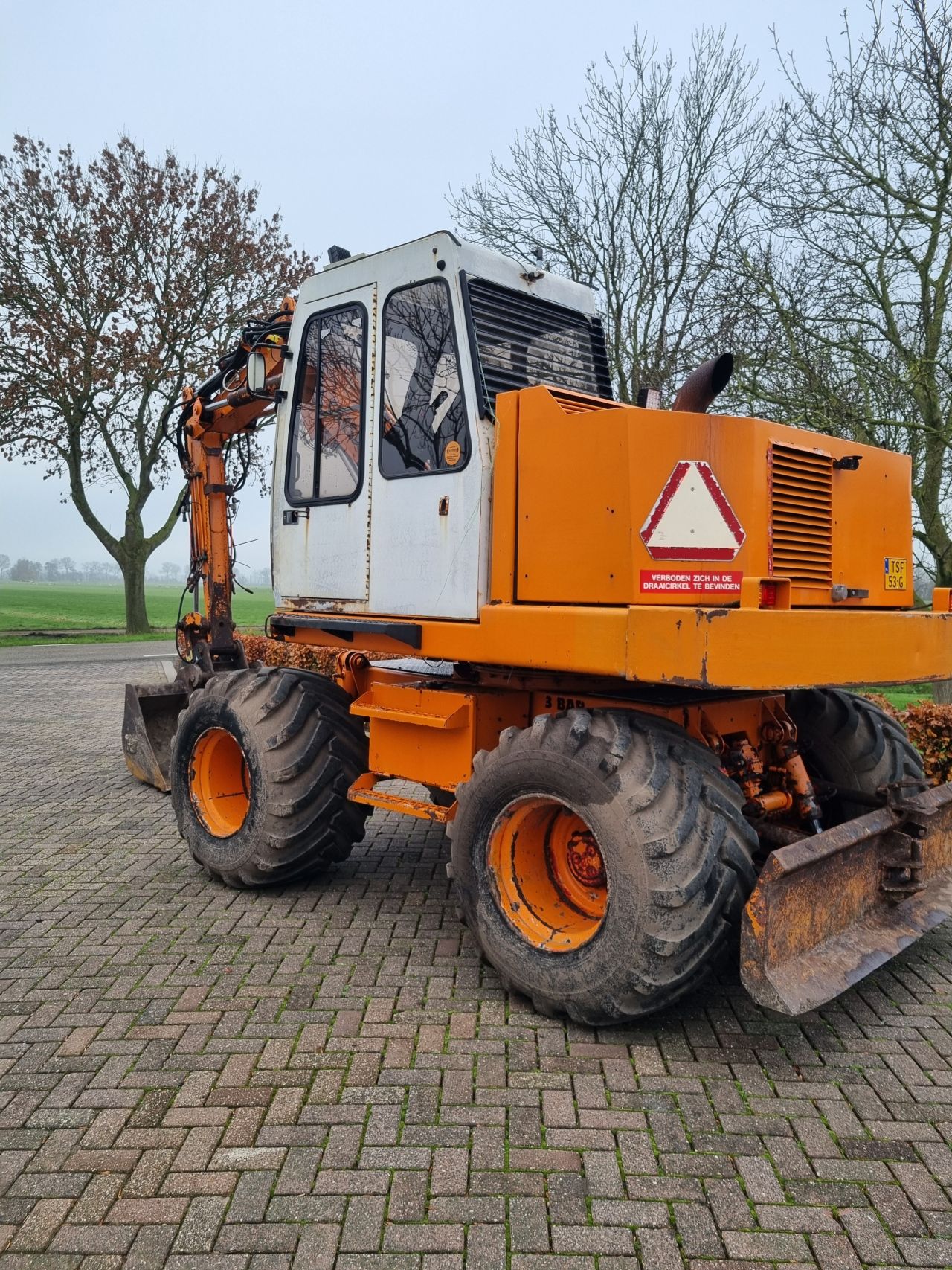 Caesar 1506 mobiele kraan/graafmachine