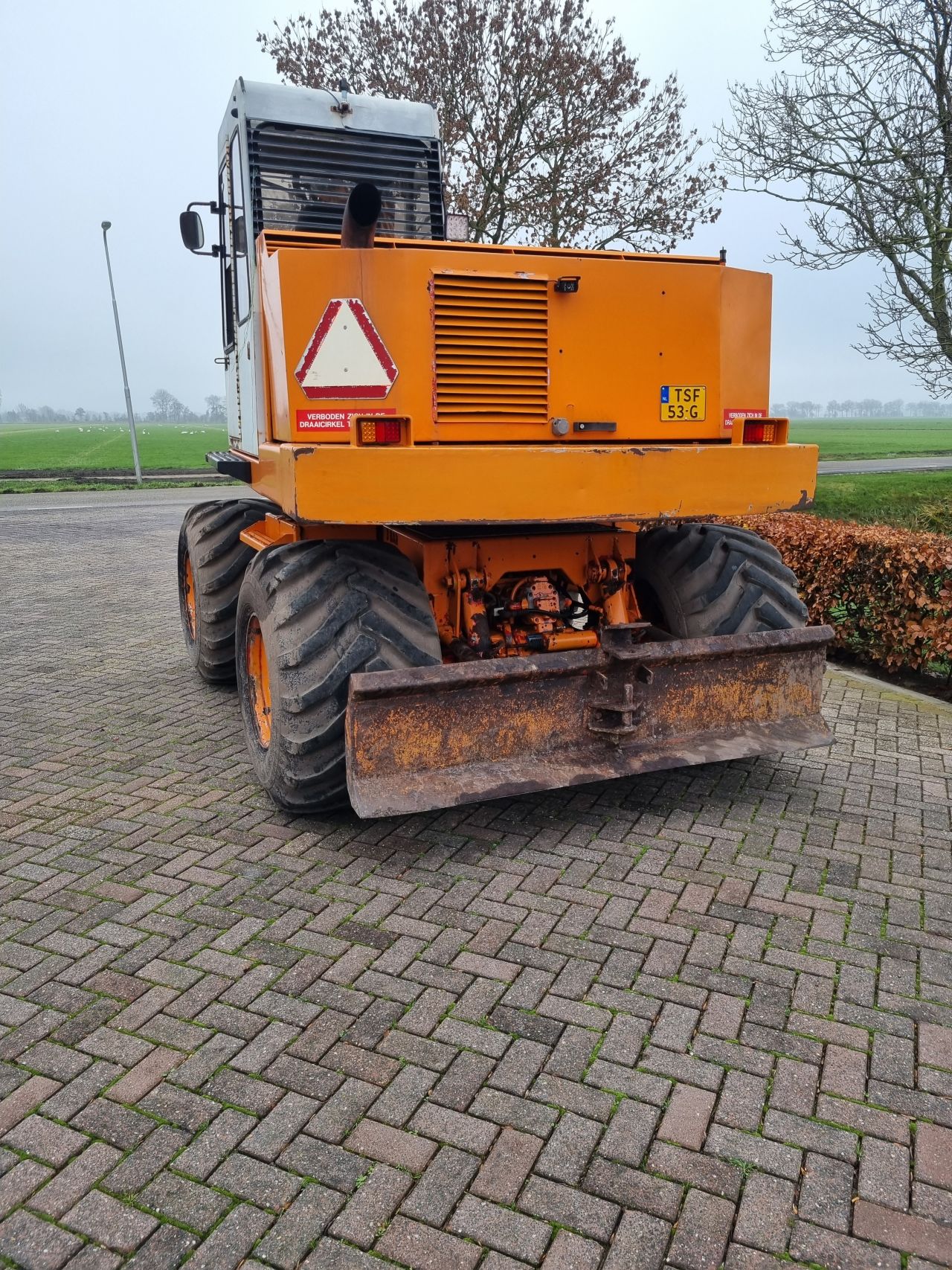 Caesar 1506 mobiele kraan/graafmachine