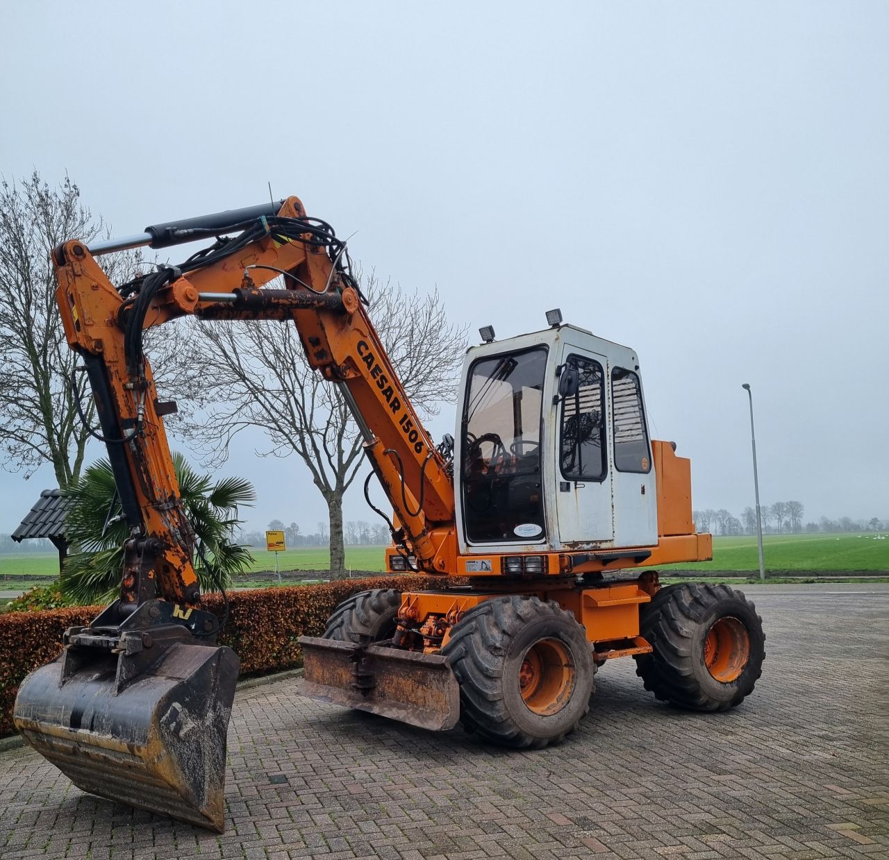 Caesar 1506 mobiele kraan/graafmachine