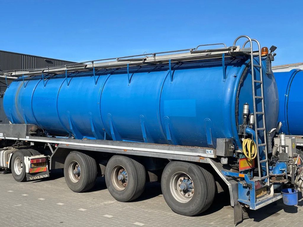 Vocol 36m3 RVS Mestoplegger Geijkte weging VMA Bemonstering 2X Stuuras