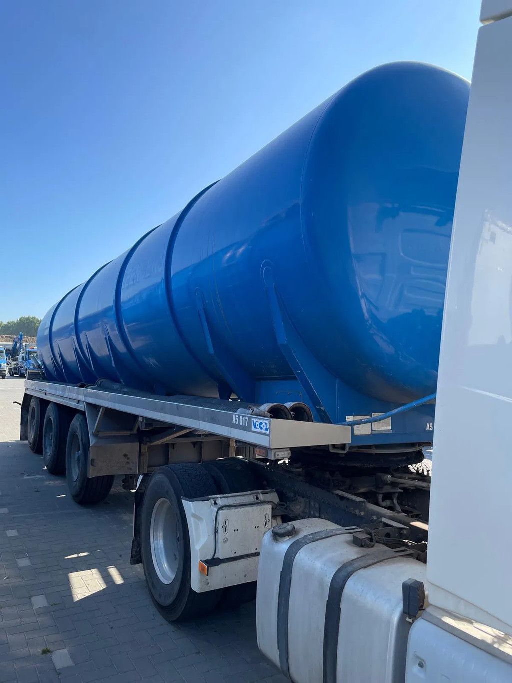 Vocol 36m3 RVS Mestoplegger Geijkte weging VMA Bemonstering 2X Stuuras