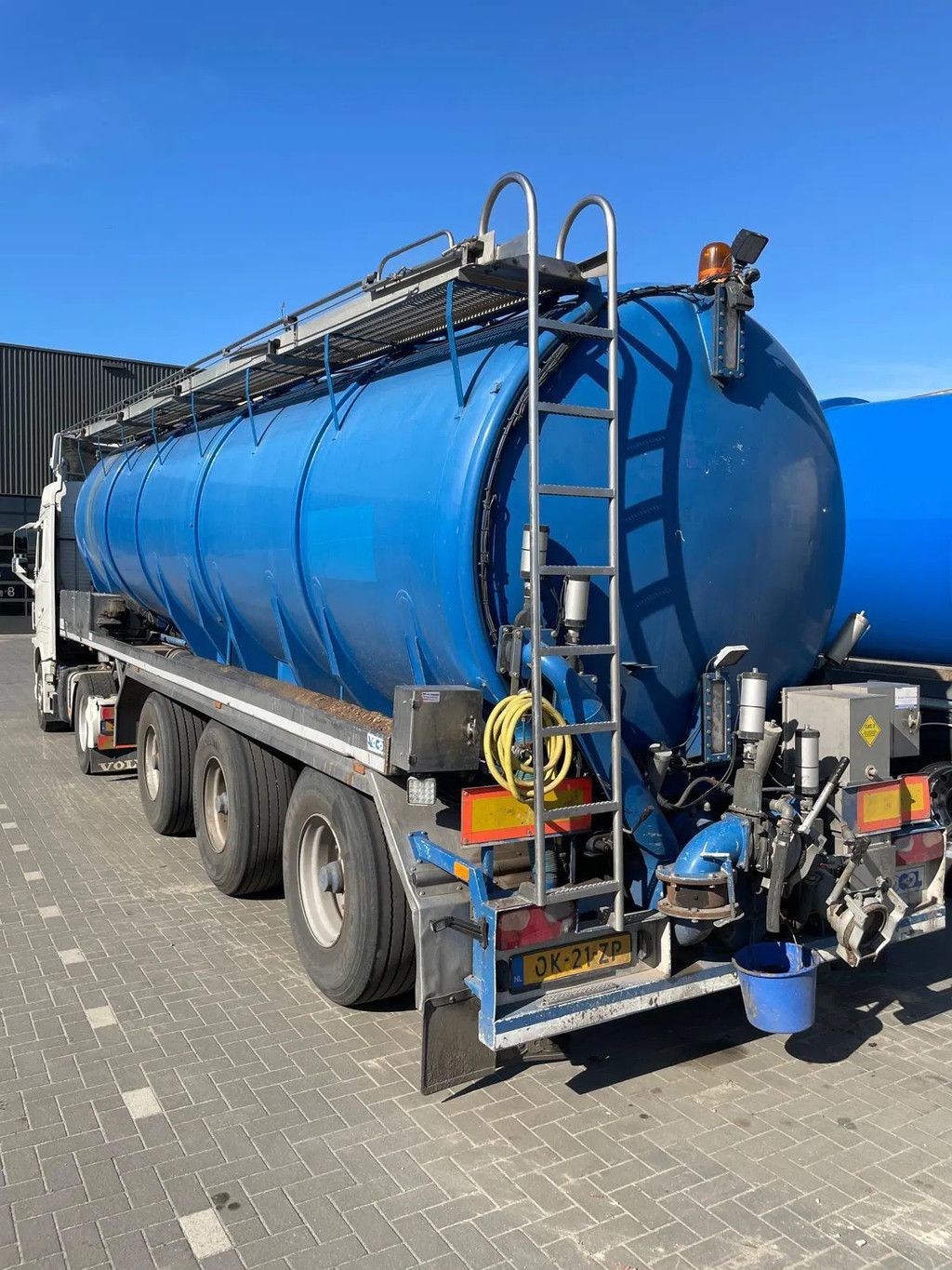 Vocol 36m3 RVS Mestoplegger Geijkte weging VMA Bemonstering 2X Stuuras