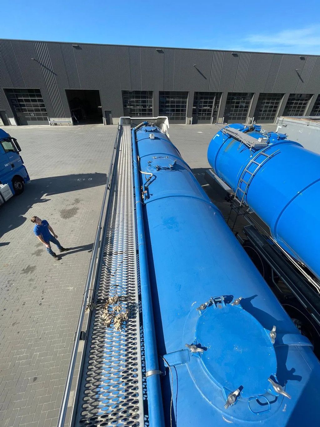 Vocol 36m3 RVS Mestoplegger Geijkte weging VMA Bemonstering 2X Stuuras