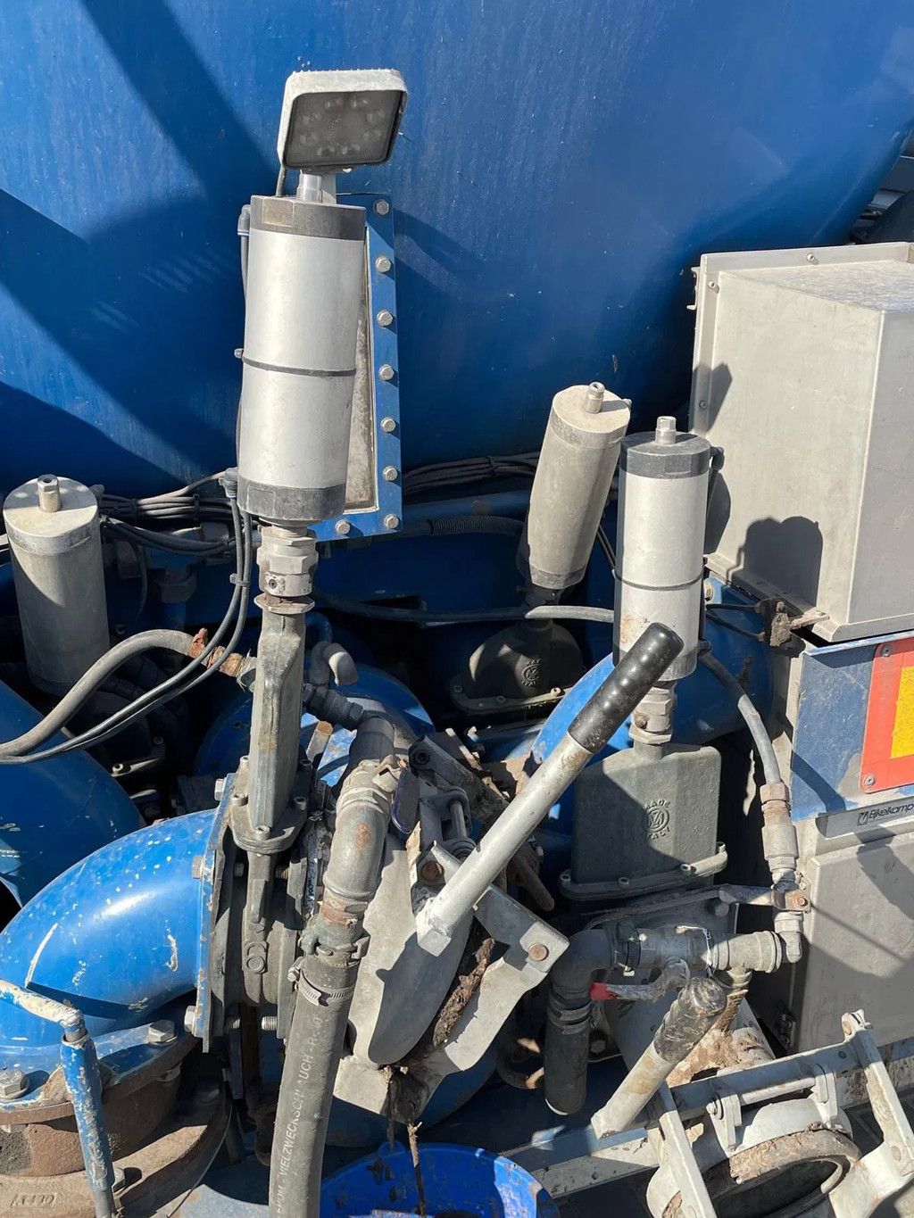 Vocol 36m3 RVS Mestoplegger Geijkte weging VMA Bemonstering 2X Stuuras