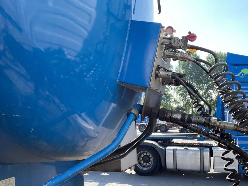 Vocol 36m3 RVS Mestoplegger Geijkte weging VMA Bemonstering 2X Stuuras