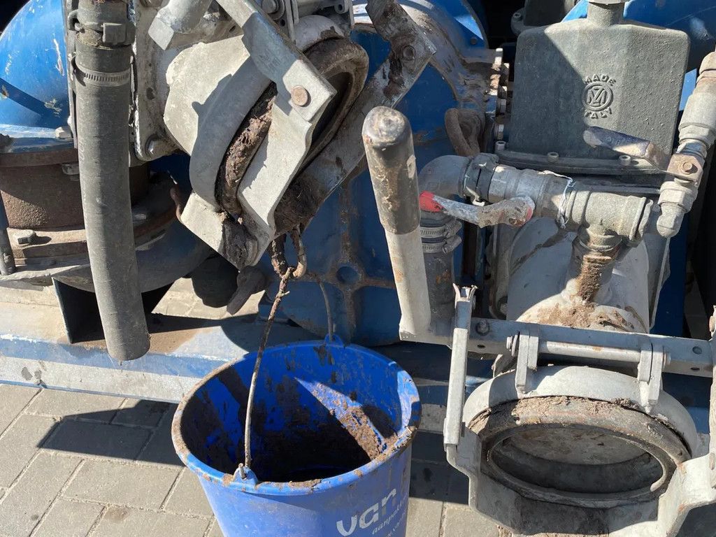 Vocol 36m3 RVS Mestoplegger Geijkte weging VMA Bemonstering 2X Stuuras