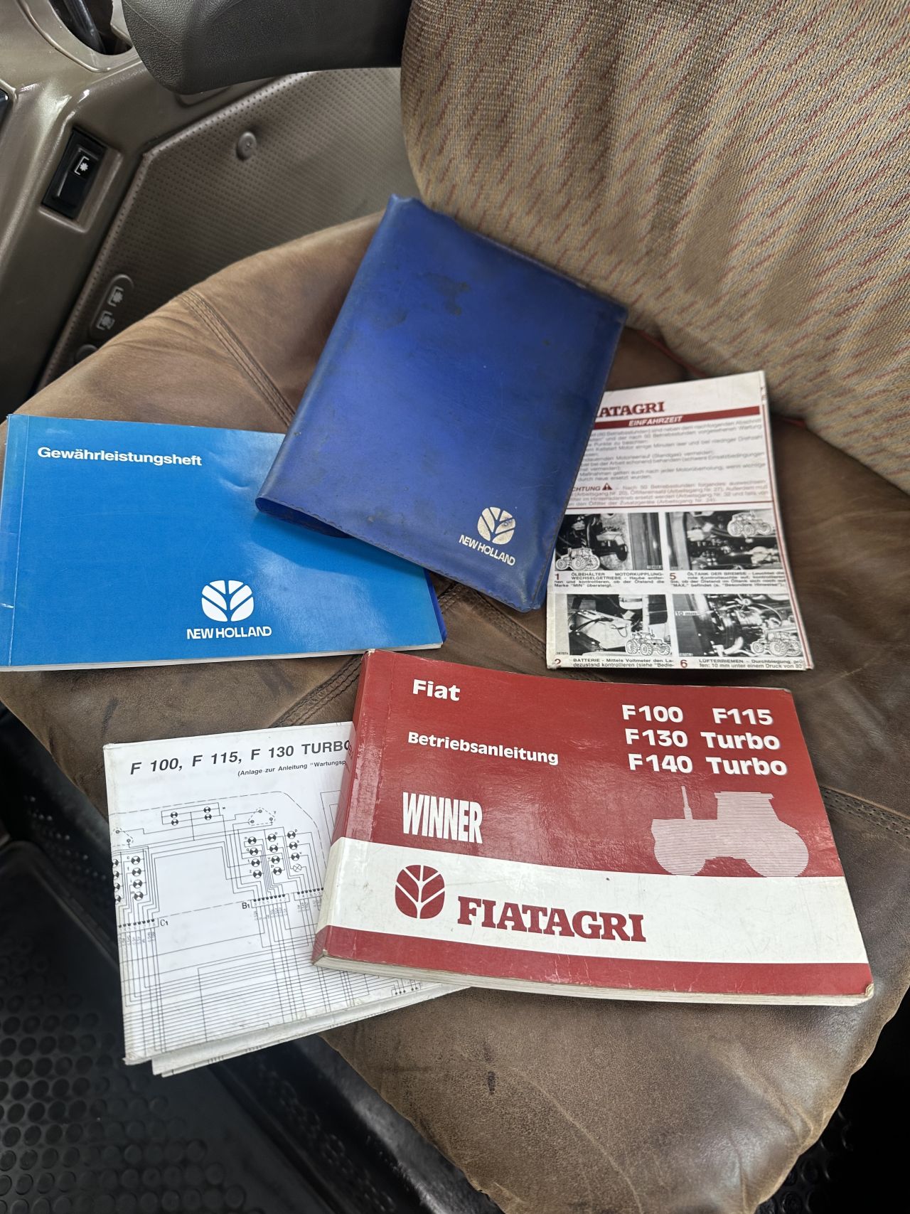 Fiat F100 met 5455 uur