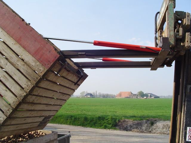 Norje hydraulische Kisten / vuilcontainer kantelaar kieper EPK-6