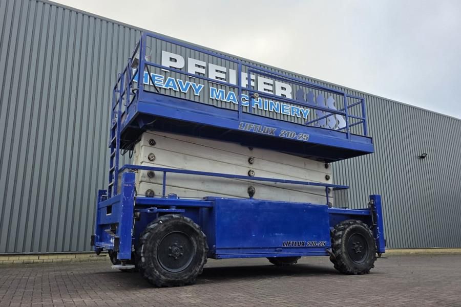 Liftlux SL210-25D4WDS/P Diesel, Hydraulic Deck Extension,