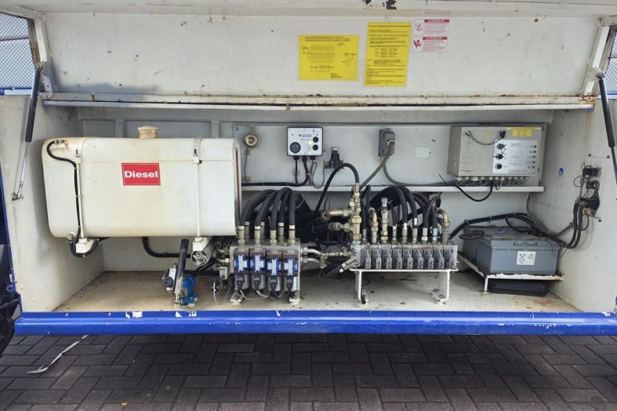 Liftlux SL210-25D4WDS/P Diesel, Hydraulic Deck Extension,