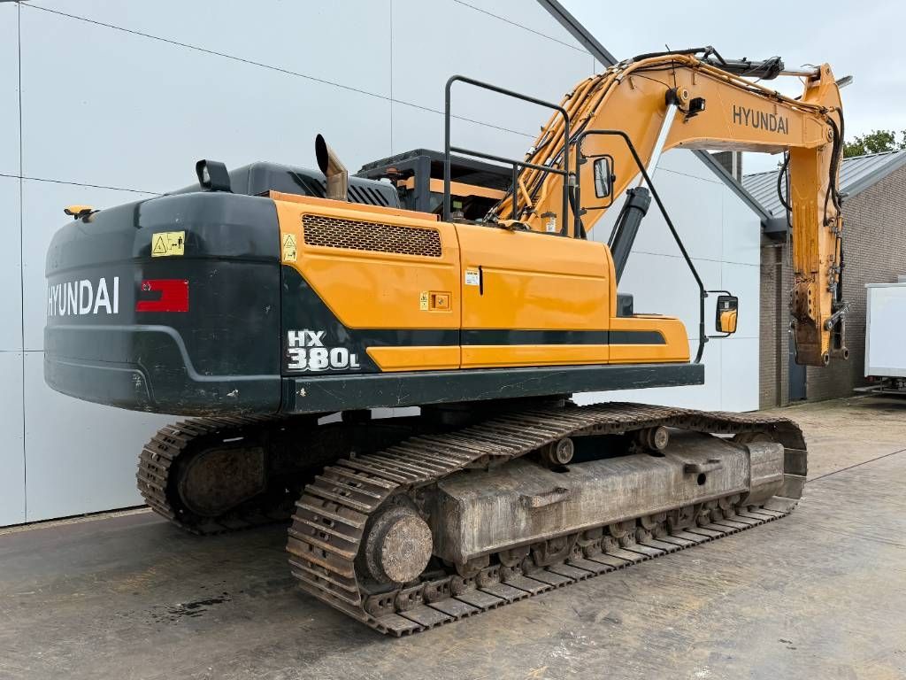 Hyundai HX380LC Rock Quard / Hammer Lines / 360° Camera