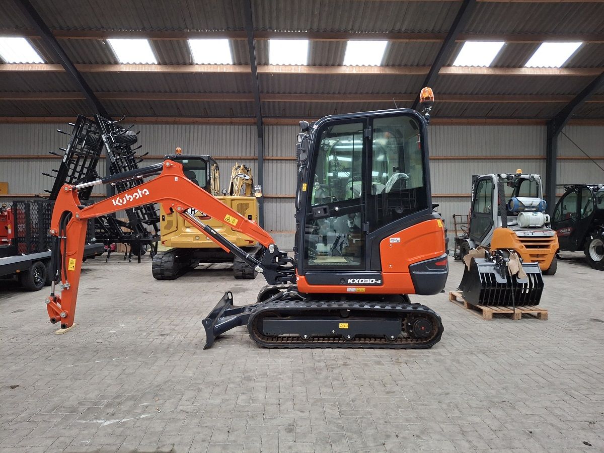 Kubota KX030-4 HI, minigraver, minikraan, BJ2025, Nieuw!