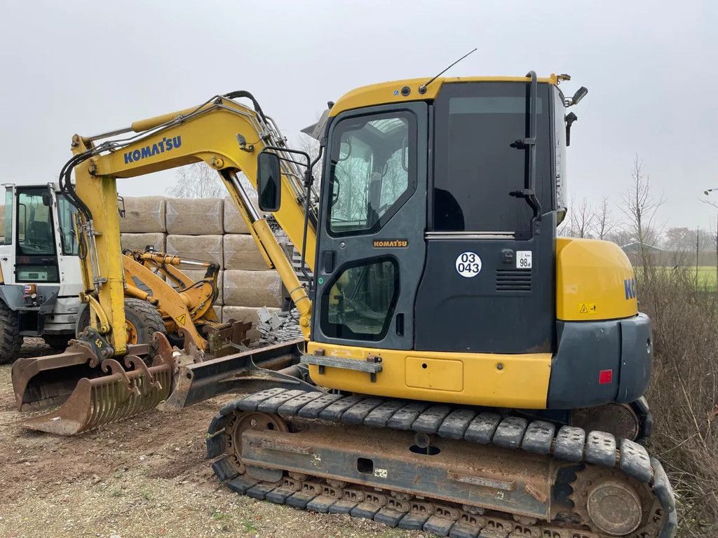 Komatsu PC 80 MR-3 Graafmachine