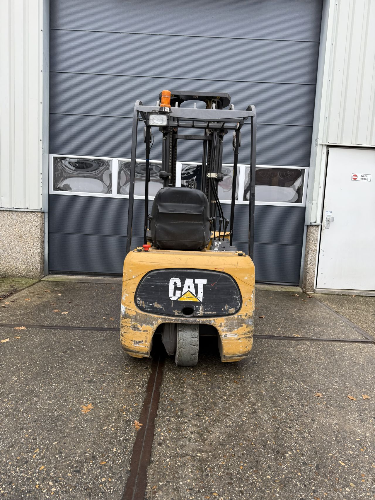 Elektrische 3 wiel heftruck Caterpillar 1500 kg