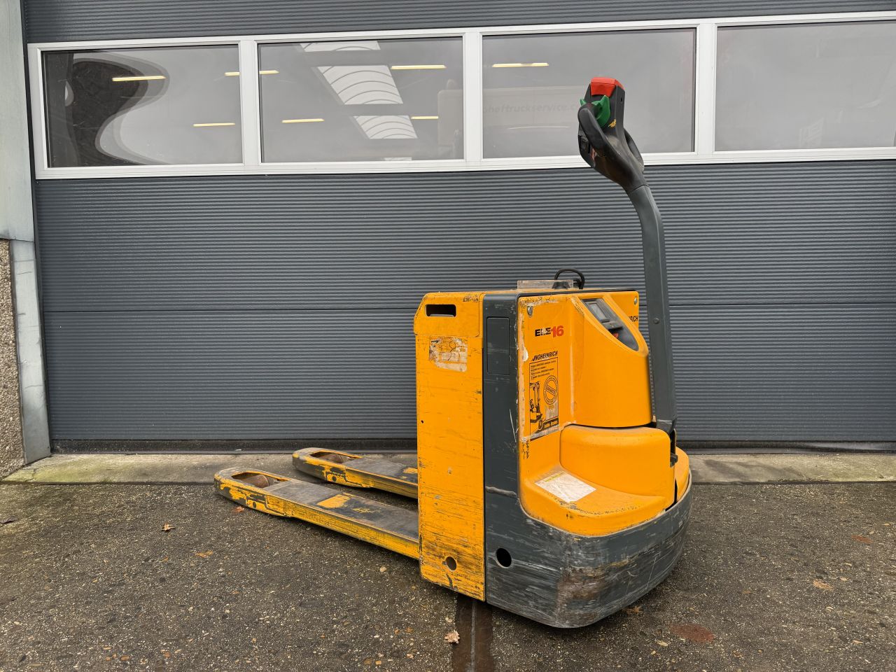 Elektrische palletwagen Jungheinrich ELE16, Batterij 2021!